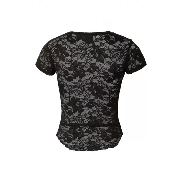  Damen-T-Shirt URBAN CLASSICS TB8385-00007 SCHWARZ 