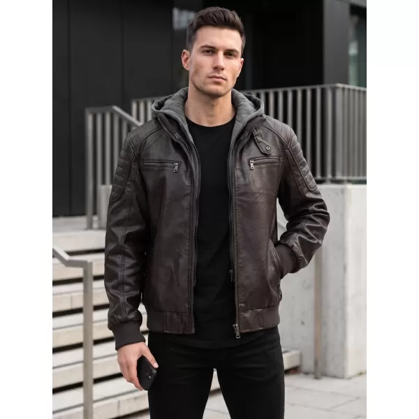  Herrenjacke DSTREET TX5136 BRAUN 