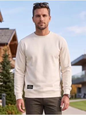 Herren-Sweatshirt ALTISPORT NP/ALMST43001 NATÜRLICH