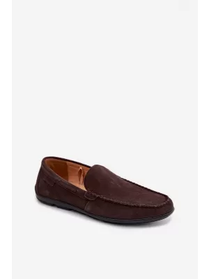 Herrenmokassins BIG STAR SHOES TT174202 BRAUN/BEIGE