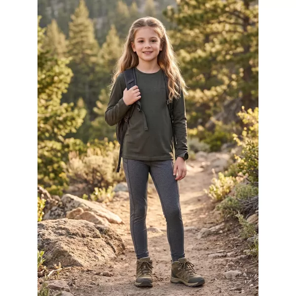  Kinder-T-Shirt ALPINE PRO LOUSO EFEUGRÜN 