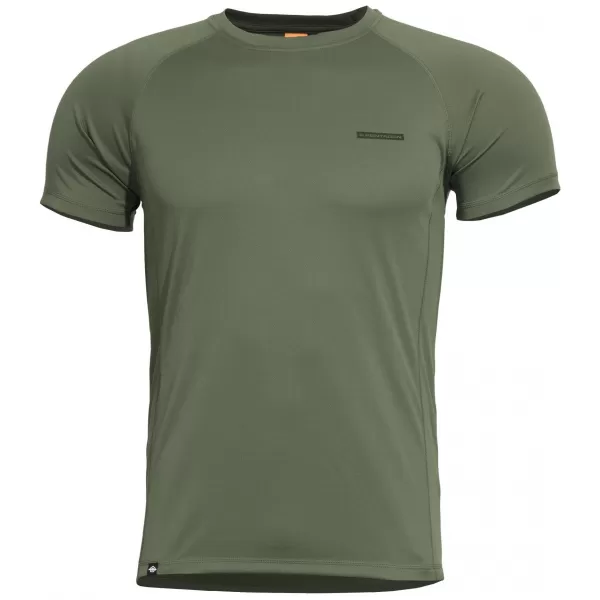  Herren-T-Shirt PENTAGON BODYSHOCK MK2 QUICK DRY T-SHIRT K09003 OLIVGRÜN 