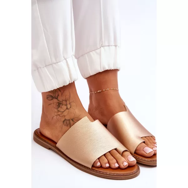  Damenhausschuhe BOTO 22SD35-4586 GOLD 