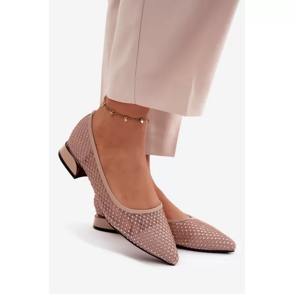  Ballerinas für Damen VINCEZA 62294 BEIGE 