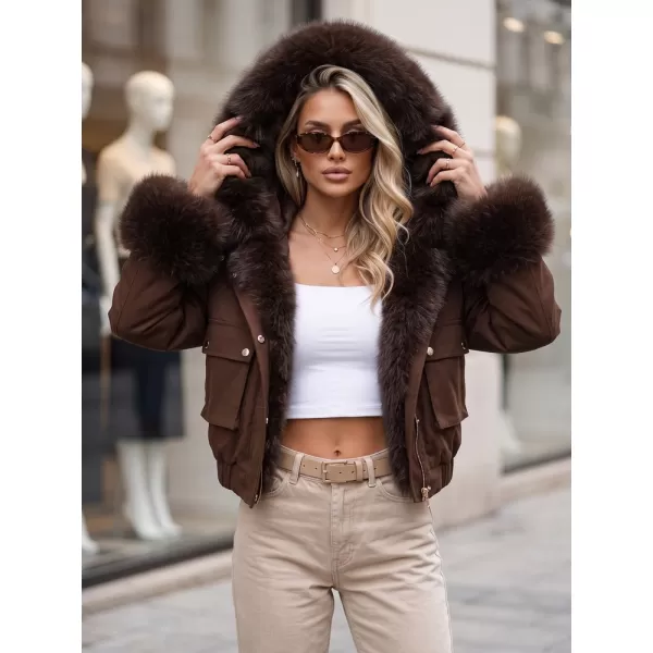  Damenjacke DSTREET TY5834 BRAUN 
