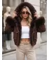 Damenjacke DSTREET TY5834 BRAUN