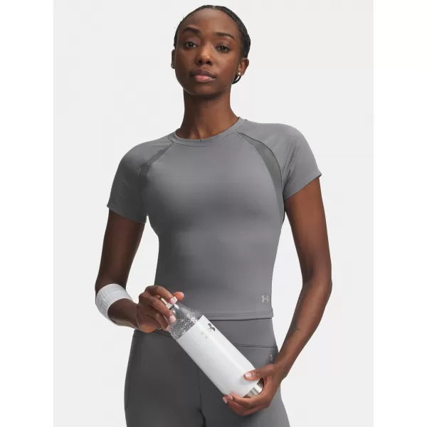  Damen-T-Shirt UNDER ARMOUR MOTION MESH SS 6011045-709 GRÜN 