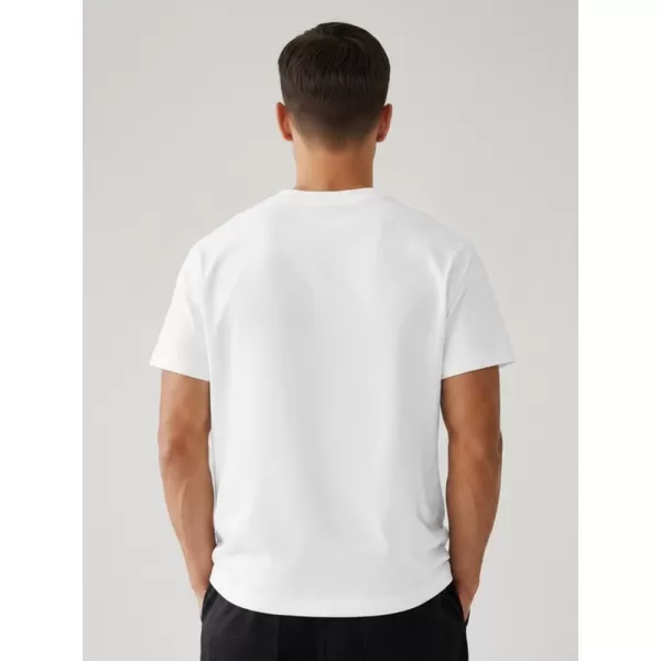  Herren-T-Shirt DSTREET NX1024R-WH-O WEIß 