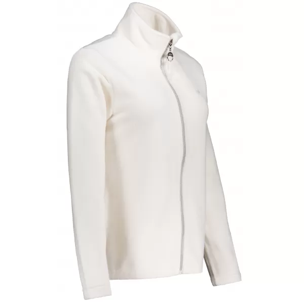  Fleece-Sweatshirt für Damen ALTISPORT ILKI WEIß 
