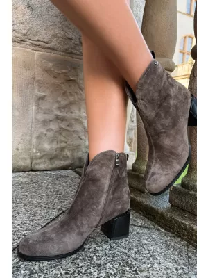 Damen-Stiefeletten VINCEZA 91178 BRAUN