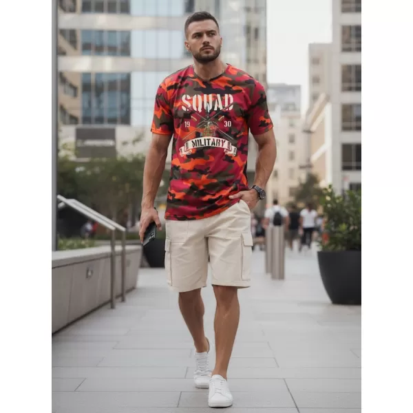  Herren-T-Shirt DSTREET NX2005R-OR-M ORANGE 