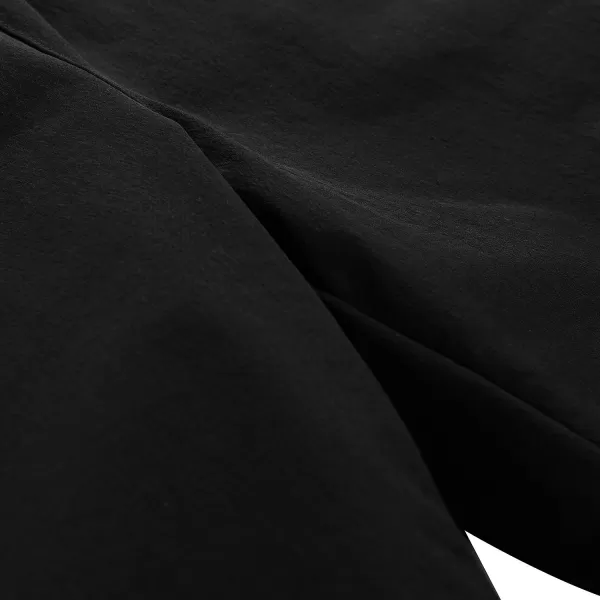  Warme Softshellhose für Kinder ALPINE PRO HERGO SCHWARZ 