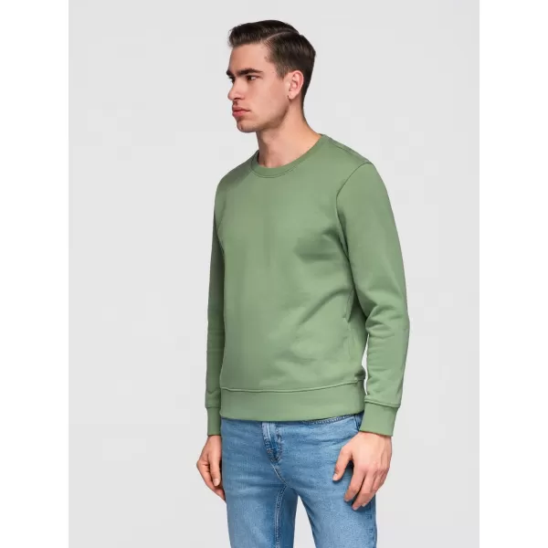  Herren-Sweatshirt OMBRE OM-SSBN-0271 GRÜN 