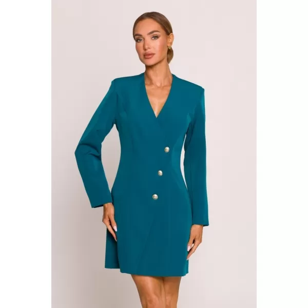  Kleid MOE M793 OZEANBLAU 