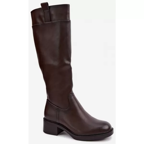  Damenstiefel SERGIO LEONE KZ-22 SCHOKOLADE 
