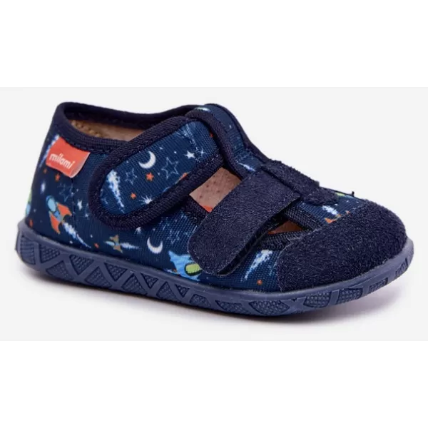  Kinderhausschuhe MILAMI 118/BR-33 BLAU 