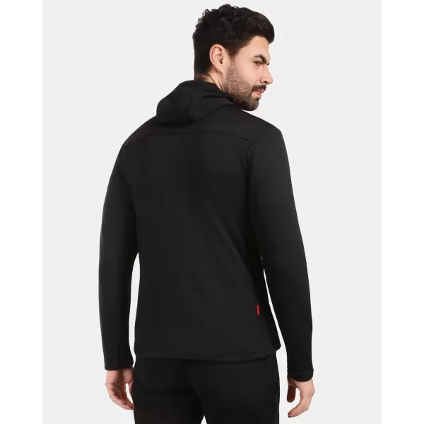 Fleece-Sweatshirt für Herren KILPI SEVELEN-M 1M0202KI SCHWARZ 