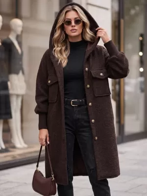 Damenmantel DSTREET NY0797 BRAUN