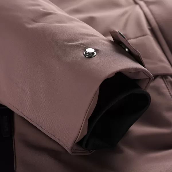  Wintermantel für Damen ALPINE PRO WUSSA 2 PFEFFERKORN 