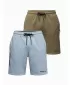 Herren-Shorts OMBRE Z127 HELLBLAU/TÜRKIS
