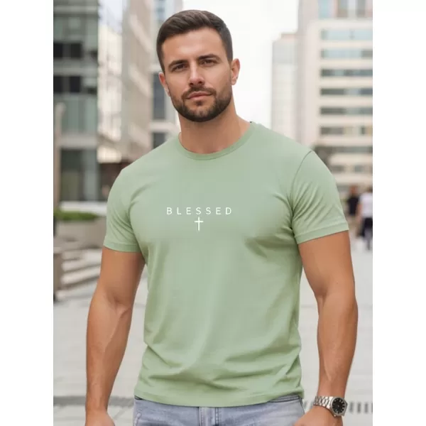  Herren-T-Shirt DSTREET NX5124R-MO GRÜN 