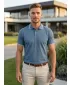 Herren-T-Shirt mit Kragen MALFINI FOCUS 232 DENIM