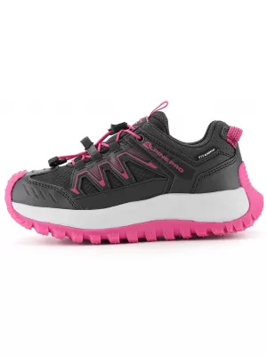 Outdoor-Schuhe für Kinder ALPINE PRO GERNO DUNKLES ECHTES GRAU