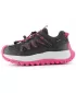 Outdoor-Schuhe für Kinder ALPINE PRO GERNO DUNKLES ECHTES GRAU