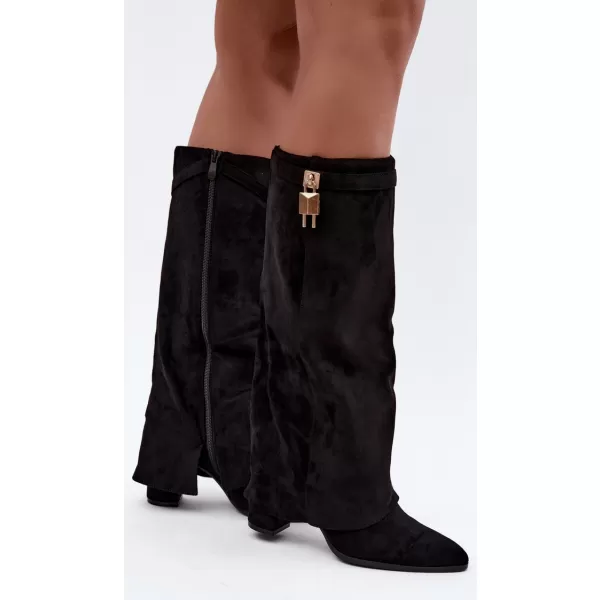  Damenstiefel BOTO NS617P SCHWARZ 