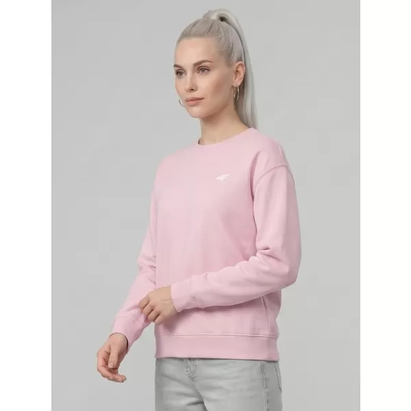  Damen-Sweatshirt 4F WMM00TSWSF2534 HELLROSA 
