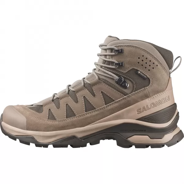  Herrenschuhe SALOMON QUEST ECHO GORE TEX L49146400 WALNUSS/DESSERTBRAUN/SCHWARZOLIV 