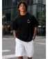Herren-T-Shirt DSTREET NX1045R-BK-O SCHWARZ