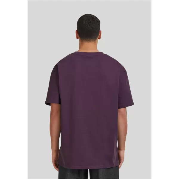 Herren-T-Shirt URBAN CLASSICS TB1778-18329 PFLAUMENVIOLETT 