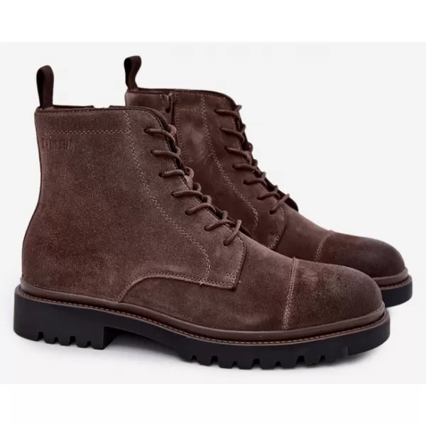 Herren-Stiefeletten BIG STAR SHOES UU174220 SCHWARZ 