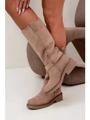 Damenstiefel BOTO LQ-163 KHAKI