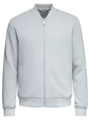 Bomberjacke für Herren OMBRE C583 HELLGRAU