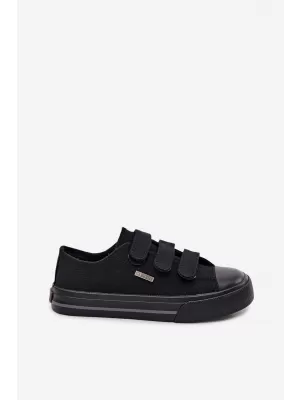 Kinder-Sneaker BIG STAR SHOES TT374172 SCHWARZ
