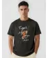 Herren-T-Shirt DSTREET NX1024R-BK-O SCHWARZ