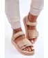 Damensandalen BIG STAR SHOES LL274787 BEIGE