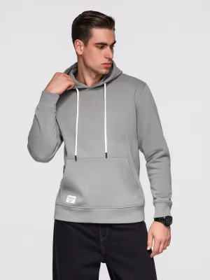 Herren-Sweatshirt OMBRE OM-SSBN-0270 GRAU