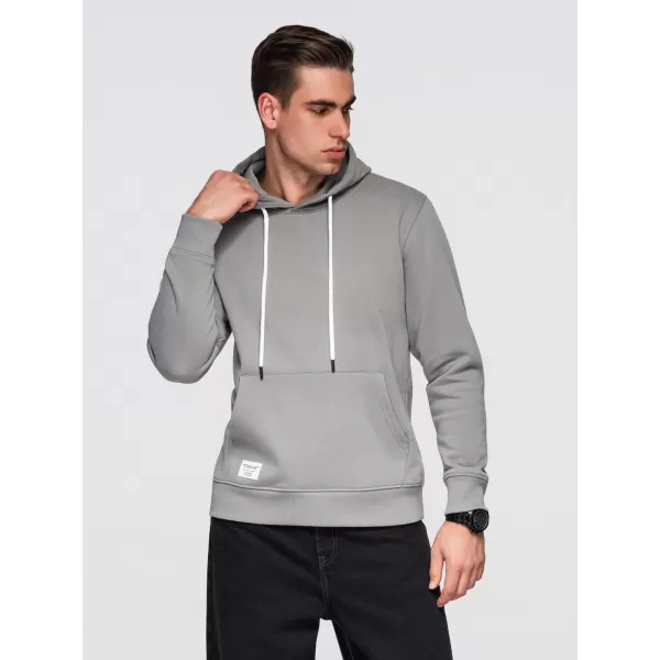  Herren-Sweatshirt OMBRE OM-SSBN-0270 GRAU 