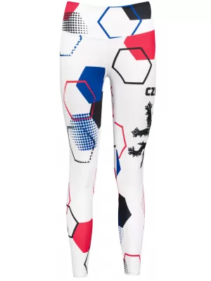 Damen Premium Long Funktionsleggings (neue Größen) ALTISPORT VOJ/ALW036LEG05 HEXA WEIß