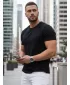 Herren-T-Shirt DSTREET RX5670 SCHWARZ