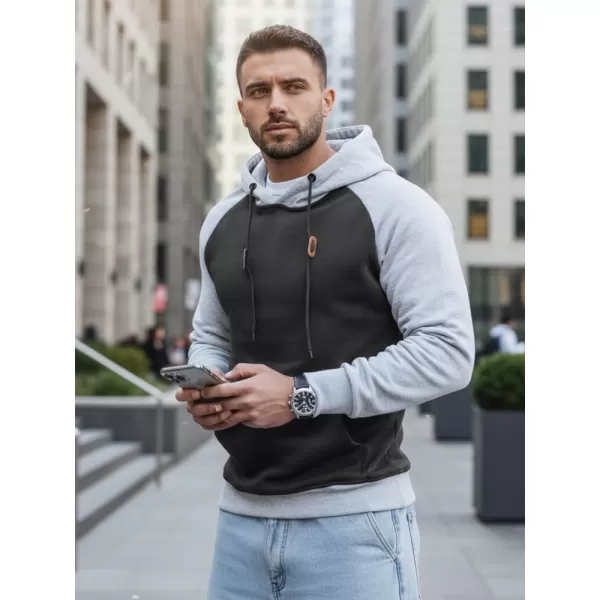  Herren-Sweatshirt DSTREET BX5935 SCHWARZ 