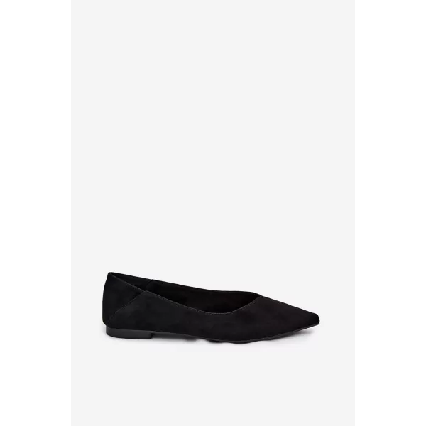  Ballerinas für Damen BOTO JH597 SCHWARZ 