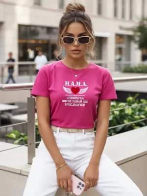 Damen-T-Shirt DSTREET NX5026RY-PI ROSA