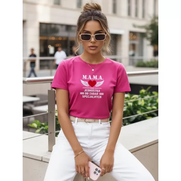  Damen-T-Shirt DSTREET NX5026RY-PI ROSA 