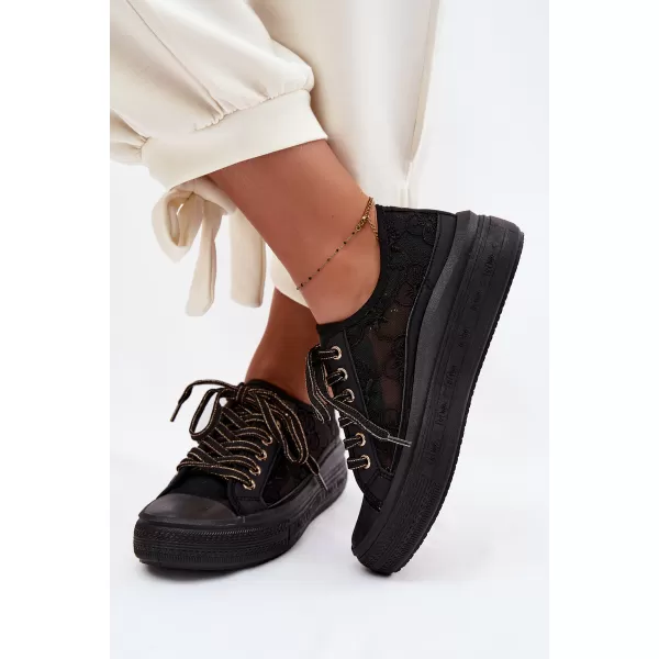  Damen-Sneaker LEE COOPER LCW-26-44-4479 SCHWARZ 