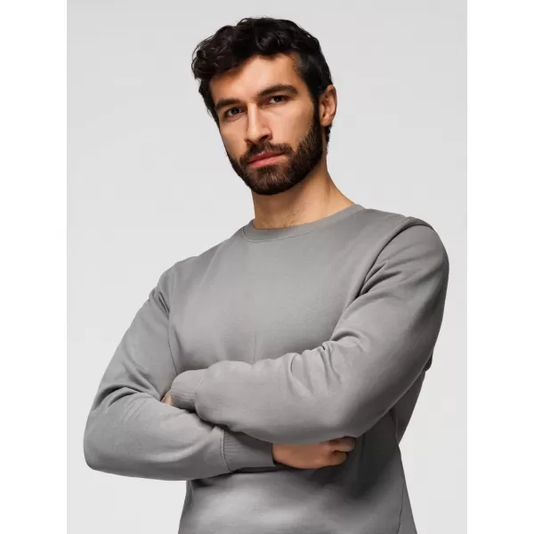  Herren-Sweatshirt OMBRE OM-SSBN-0271 GRAU 