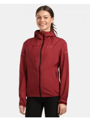 Windjacke für Damen KILPI ROSA-W 1L0109KI DUNKELROT